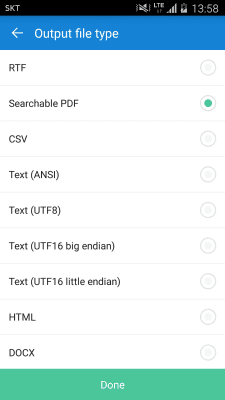 Скриншот приложения Samsung OCR - №4