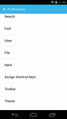 Скриншот приложения Jota+ (Text Editor) - №4