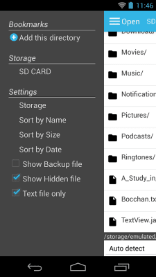 Скриншот приложения Jota+ (Text Editor) - №6