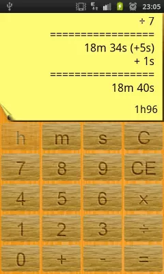Скриншот приложения Time Calculator - №2