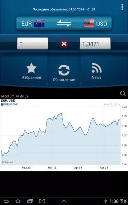 Скриншот приложения Легкий конвертер валют - №6