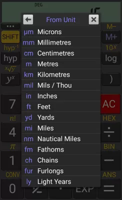 Скриншот приложения RealCalc Scientific Calculator - №7