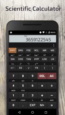 Скриншот приложения My Calc: Scientific Calculator - №1