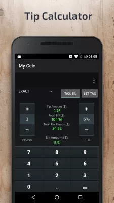 Скриншот приложения My Calc: Scientific Calculator - №4