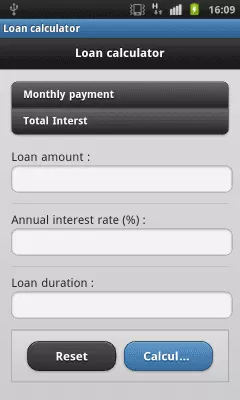 Скриншот приложения Loan calculator - №1