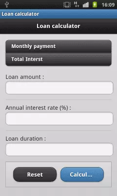 Скриншот приложения Loan calculator - №2