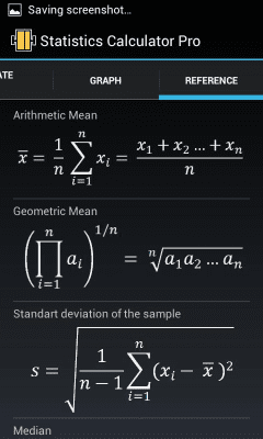 Скриншот приложения Statistics Calculator Pro - №6