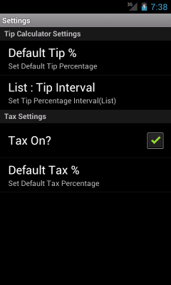 Скриншот приложения Tip Calculator Classic - №7