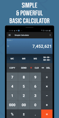 Скриншот приложения Smart Calculator - №1