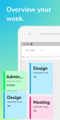 Скриншот приложения Jiffy - Учет времени - №3