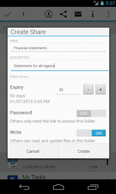 Скриншот приложения SAP Mobile Documents - №4