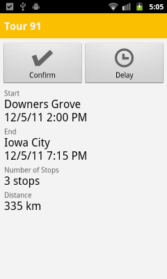 Скриншот приложения SAP TM Notifier - №5