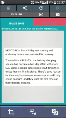 Скриншот приложения Простой текст Сканер (OCR) - №4