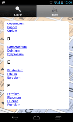Скриншот приложения Socratica Таблица Менделеева - №5