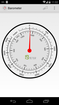 Скриншот приложения Barometer - №2