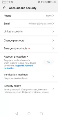 Скриншот приложения Мобильные службы Huawei - №5