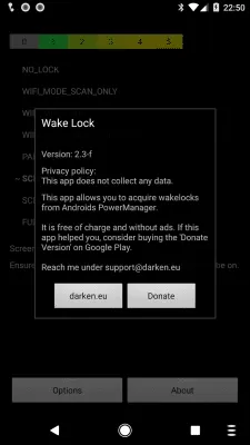 Скриншот приложения Wake Lock - PowerManager - №1