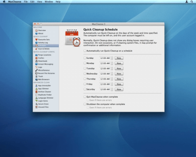 Скриншот приложения MacCleanse - №3
