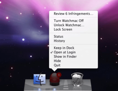 Скриншот приложения Watchmac - №4