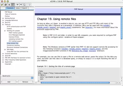 Скриншот приложения xCHM - №3