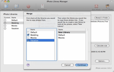 Скриншот приложения iPhoto Library Manager - №3
