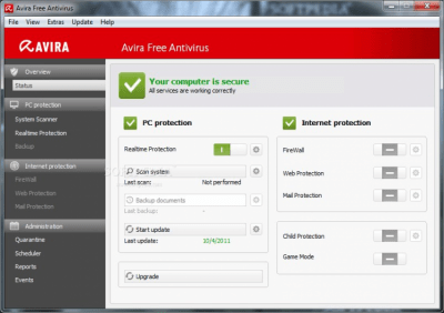 Скриншот приложения Avira Free Mac Security - №2