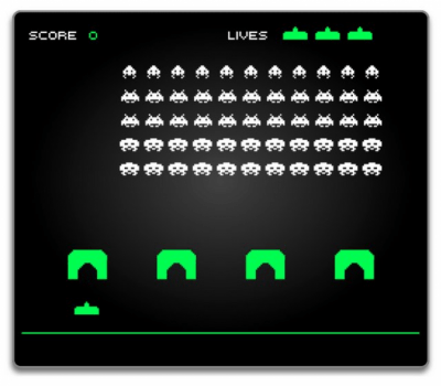 Скриншот приложения Space Invaders Widget - №1