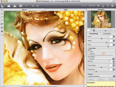 Скриншот приложения AKVIS MakeUp - №2