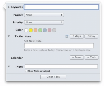 Скриншот приложения MailTags - №3