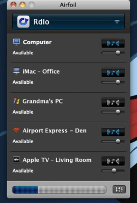 Скриншот приложения Airfoil - №1