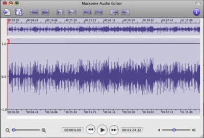 Скриншот приложения Macsome Audio Editor - №1