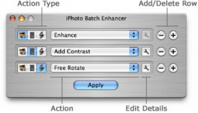 Скриншот приложения iPhoto Batch Enhancer - №1