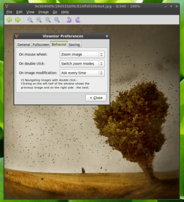 Скриншот приложения Viewnior - №3