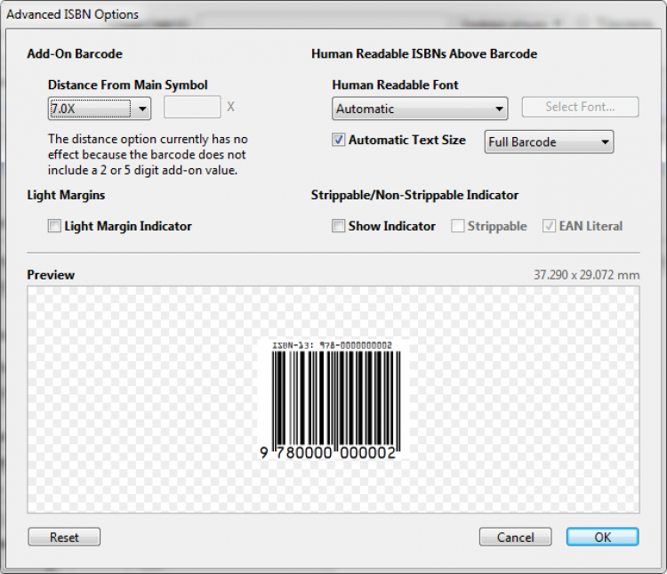 serial barcode producer