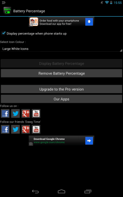 Скриншот приложения Battery Percentage - №6