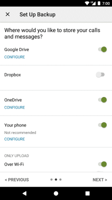 Скриншот приложения SyncTech SMS Backup & Restore - №5