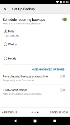 Скриншот приложения SyncTech SMS Backup & Restore - №6