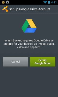 Скриншот приложения Avast Mobile Backup & Restore - №6