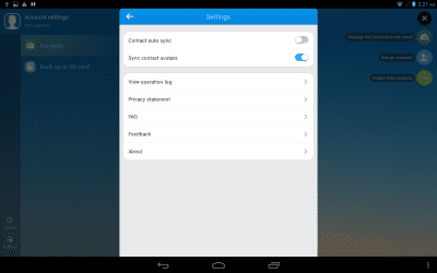 Скриншот приложения SYNCit HD - №4