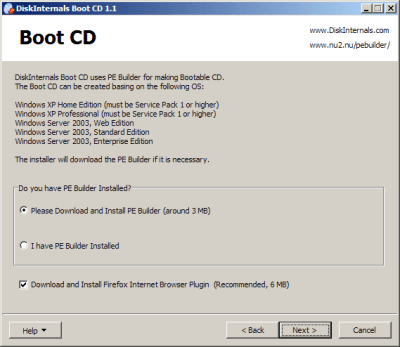 Скриншот приложения Boot CD - №1