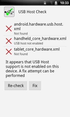 Скриншот приложения USB Host Check - №1