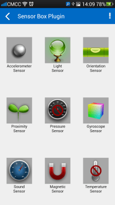 Скриншот приложения Sensor Box Plugin - №2