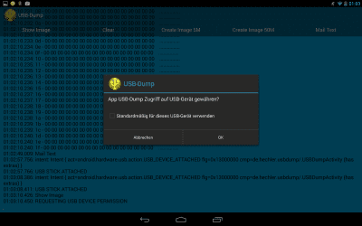 Скриншот приложения USB Dump - №1
