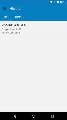 Скриншот приложения Geekbench 4 - №6