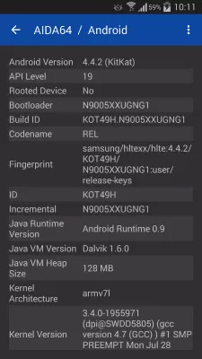 Скриншот приложения AIDA64 - №6