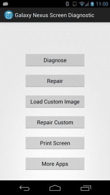 Скриншот приложения Screen Diagnostic - №1