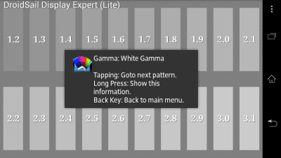 Скриншот приложения DroidSail Display Expert(Lite) - №5