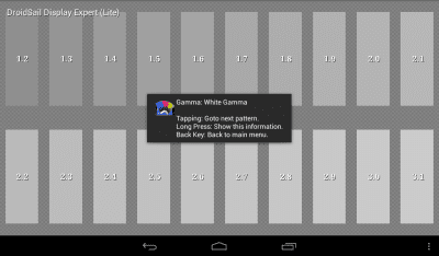 Скриншот приложения DroidSail Display Expert(Lite) - №10