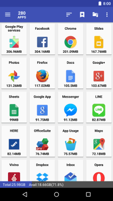 Скриншот приложения AppMgr III - №4