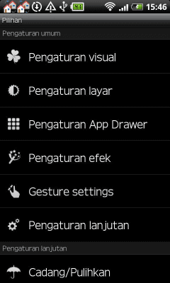 Скриншот приложения GO LauncherEX Bahasa Indonesia - №2